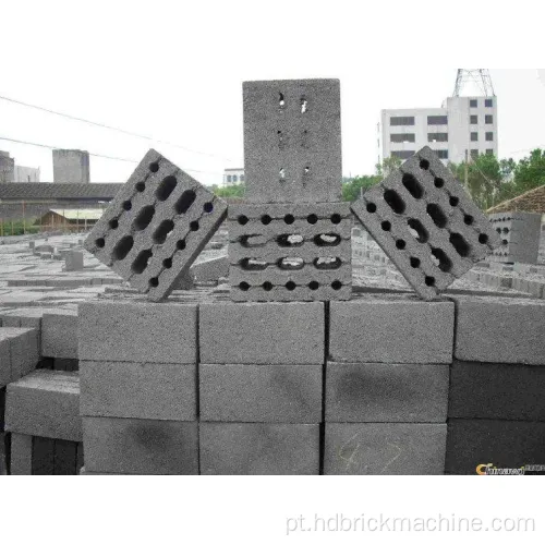 Máquina de blocos de cobertura de concreto modelo estável Qt4-40